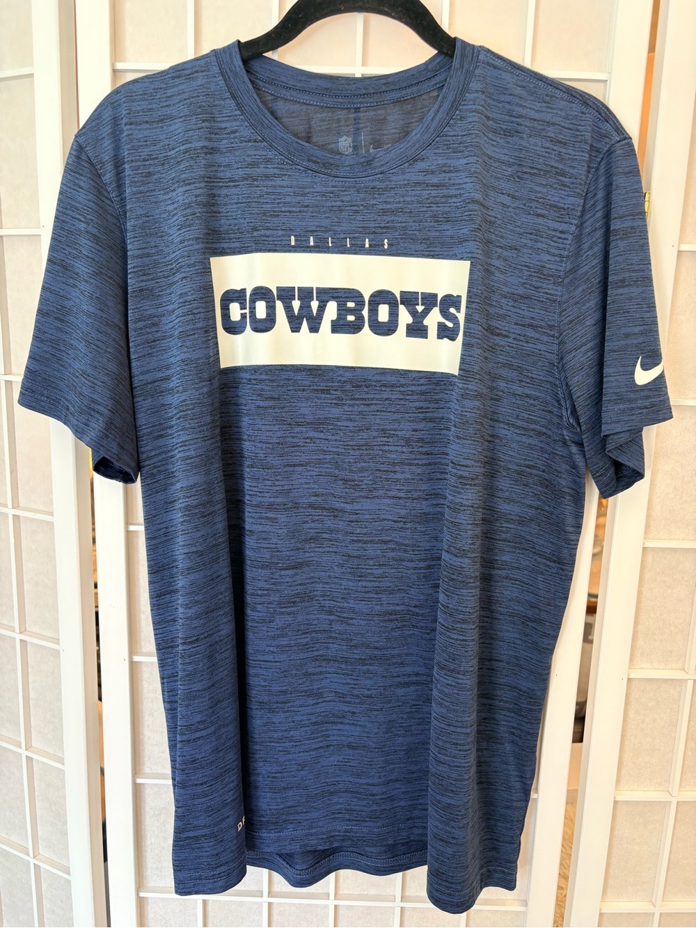 Nike Men’s Navy Cowboys Short-Sleeve Performance Tee
